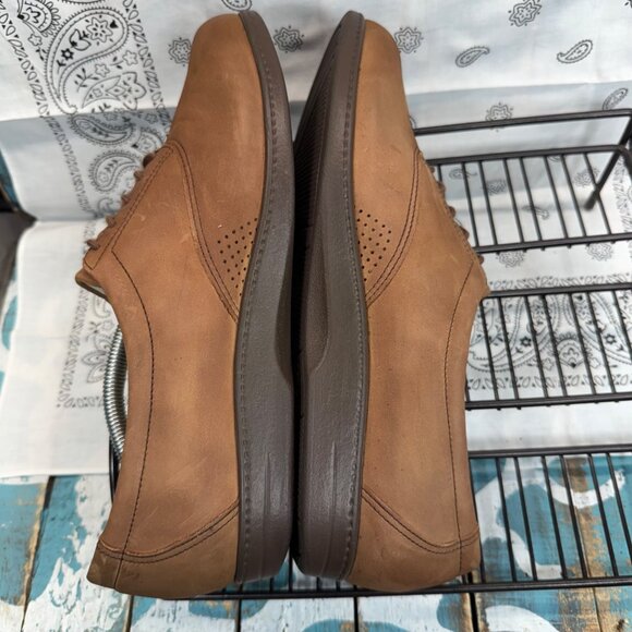 SAS TriPad Comfort Brown Leather Lace Up Shoes Women's Size 10N Made in USA - Picture 7 of 9